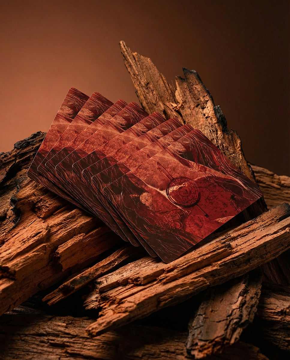 ARS GOETIA DECK CARDS BACK PREVIEW