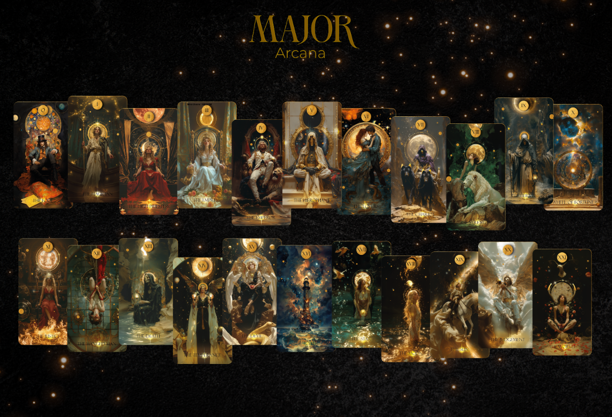 ART NOUVEAU MAGIC_MAJOR ARCANA CARDS PREVIEW