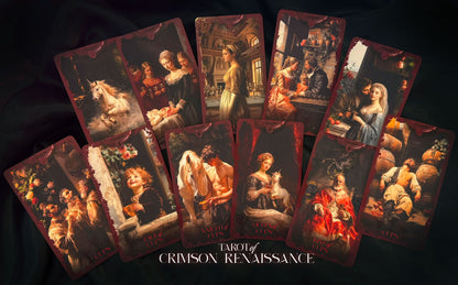 Set of tarot cards titled &