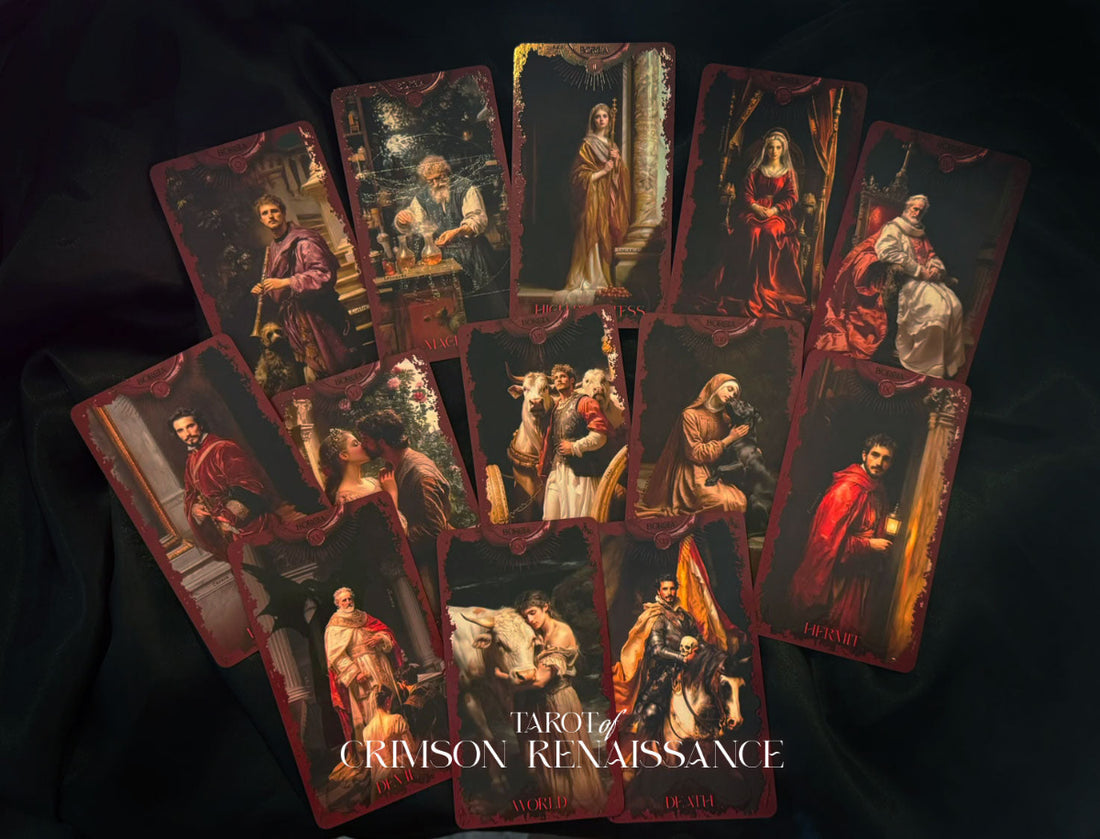 Collection of tarot cards from &