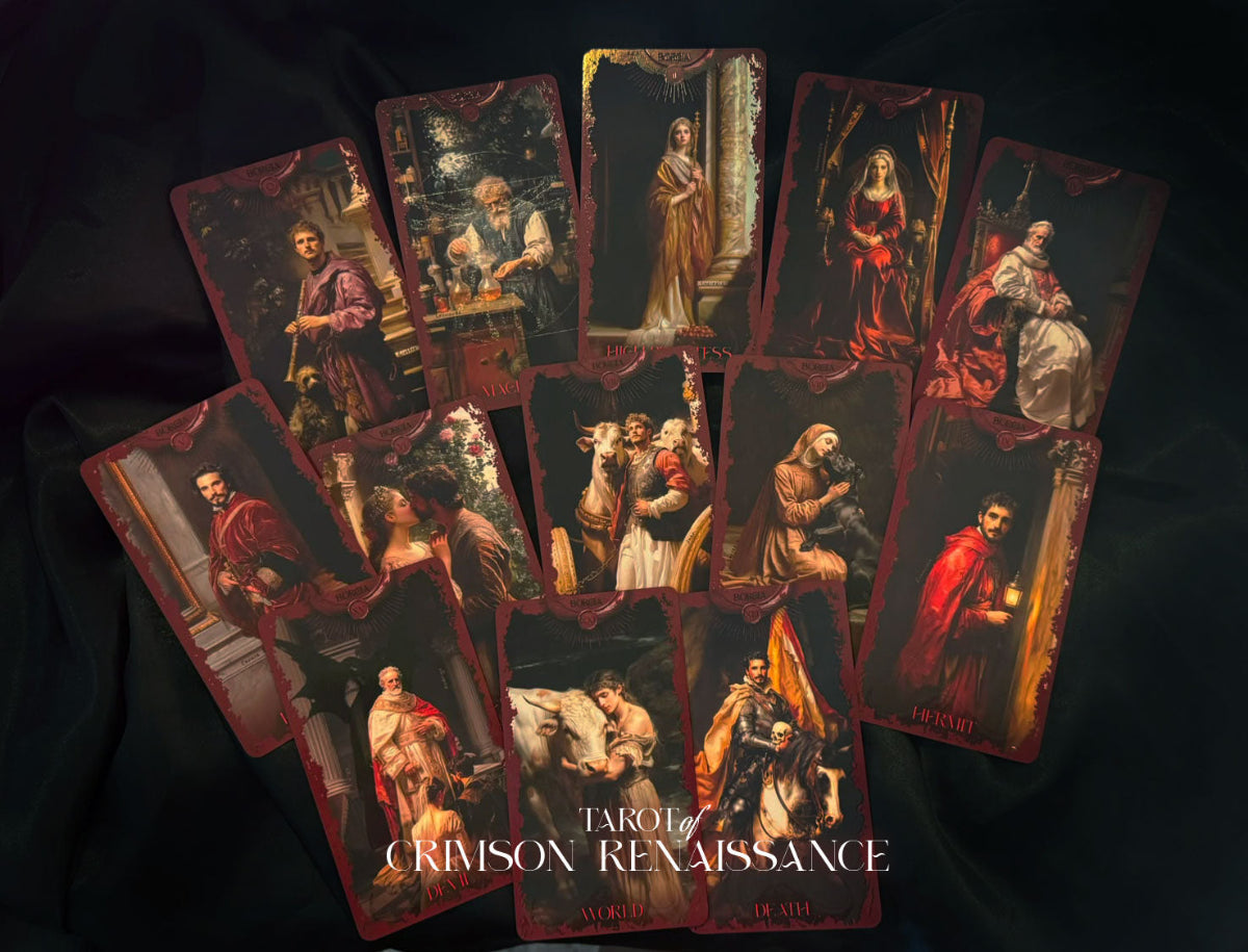 Collection of tarot cards from &